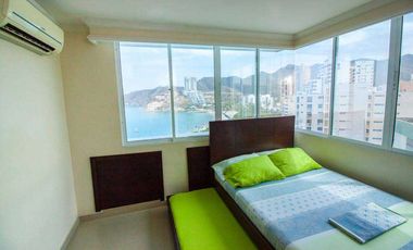 Alquiler por dias apto frente a la playa