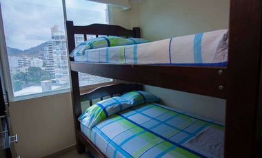 Alquiler por dias apto frente a la playa