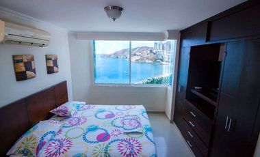 Alquiler por dias apto frente a la playa