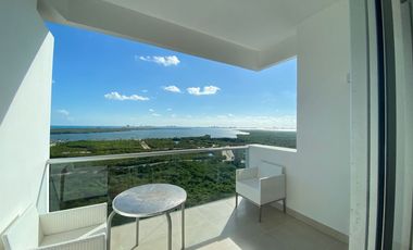 Departamento en renta en Malecón Americas Cancún 2 Habitaciones, 2 baños