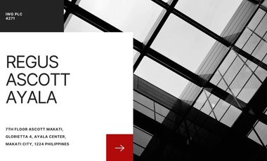 Regus Ascott Makati, Makati - Office Space for Rent