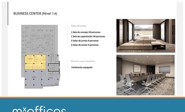 Renta oficina  en Obra gris BH Lifework Santa Maria en Monterrey N.L