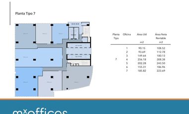 Renta oficina  en Obra gris BH Lifework Santa Maria en Monterrey N.L