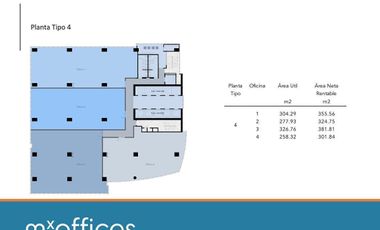 Renta oficina  en Obra gris BH Lifework Santa Maria en Monterrey N.L
