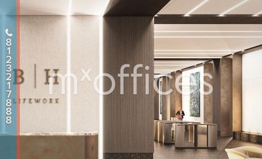 Renta oficina  en Obra gris BH Lifework Santa Maria en Monterrey N.L