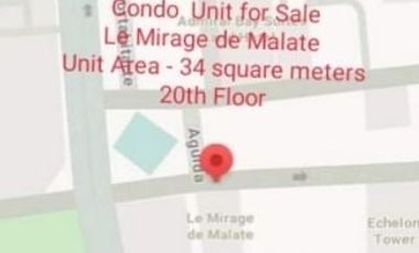 Condominium Unit For Sale at Le Mirage de Malate