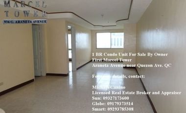 1 BR 61 sqm Quezon City RFO Condo Araneta Ave.- Quezon Ave