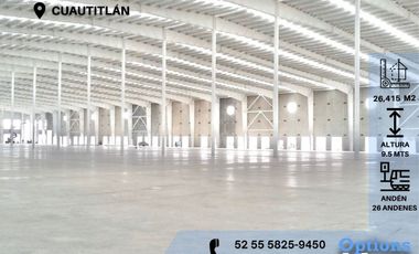Industrial warehouse for rent in Cuautitlán