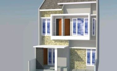 RUMAH 2 LANTAI SUDAH MAU JADI DEKAT SLEMAN CITY HALL