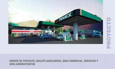 TERRENO EN RENTA PARA GASOLINERA