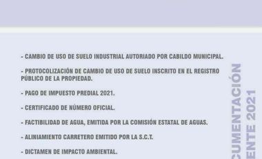 TERRENO EN RENTA PARA GASOLINERA