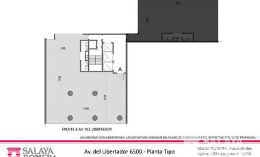 Alquiler Oficina Belgrano Av del Libertador