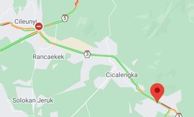 Rumah dan Sawah Luas Type 165 LT 854 M2 Citaman, Nagreg, Bandung Timur.