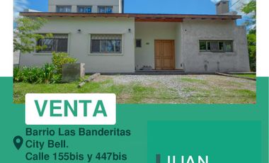 Casa Cuatro Dormitorios Parque Piscina Cochera - Las Banderitas