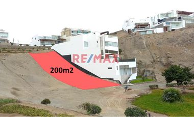 Terreno En Playa - Vista Al Mar 200M2 Primera Fila