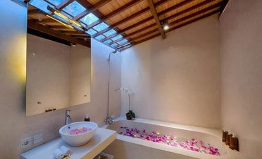 VILLA DIKONTRAKAN DI UBUD BALI DENGAN 5 KAMAR DAN VIEW SAWAH