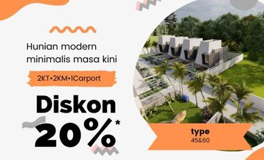 Rumah Minimalis Cantik Konsep Jepang Harga 300Jtan Survey Lokasi Segera