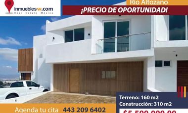 CASA EN VENTA EN FRACCIONAMIENTO RIO ALTOZANO, MORELIA