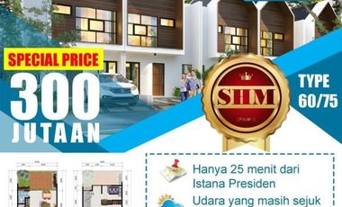 Villa 2Lantai Cantik Murah Di Kawasan Wisata Puncak,Cocok Untuk Investasi