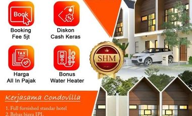 Villa 2Lantai Cantik Murah Di Kawasan Wisata Puncak,Cocok Untuk Investasi