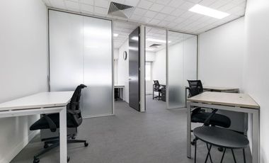 Open plan office space for 10 persons in Regus Menara Asia Afrika