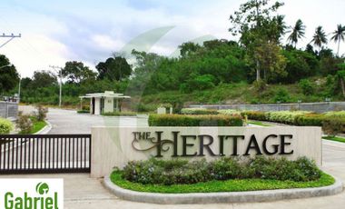 Subdivision Lot for Sale in The Heritage Maria Luisa North