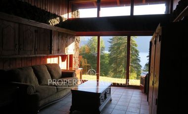 Espectacular y gran terreno con casa a orillas de lago Colico