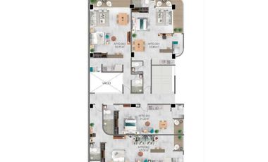Venta apartaestudios airbnb Laureles 