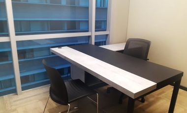 PR13315 Oficina AMOBLADA para renta sector Ciudad del Rio