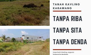 Tanah Kavling Perumahan Syariah Tanpa Riba di Karawang KP518y