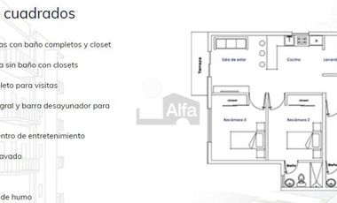 Departamento en renta en Real San Juan, Chihuahua, Chihuahua