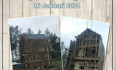 Villa 2 Lantai Asri Dekat Kebun Teh Gedeh PTPN VIII, 25 Menit dari Istana Presiden Cipanas Harga Cuma 400 juta-an.