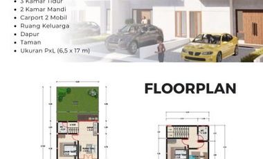 Dekat Kampus UII, Perumahan Cluster, Di Sleman Yogyakarta
