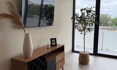 En Renta Departamento Nuevo Amueblado Torre Omega Black Aguascalientes