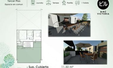 Departamento en venta en Villa Luzuriaga
