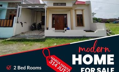 Jual Rumah Minimalis Type 45/71 Harga 300jtan Di Ceper Siap KPR