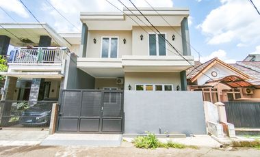 Rumah 2 Lantai 15 menit ke Plaza Jambu Dua SHM Siap KPR J-37382