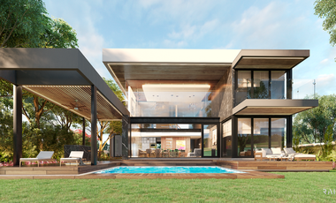 Vivienda exclusiva residencial privada residencial Yucatán Country Club.