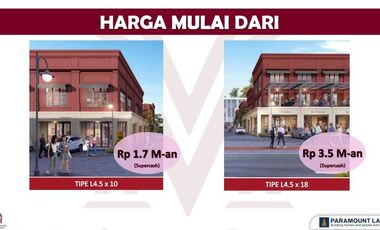 Ruko Baru Madison Grande @Manhattan District Dari 3,5M-an Gading Serpong