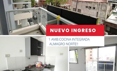 Departamento de 1 ambiente en Venta en Almagro