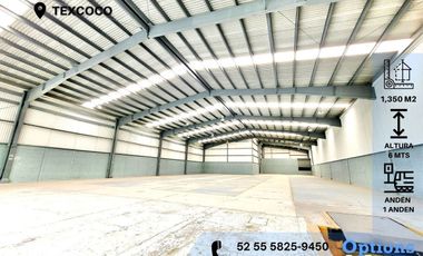 Warehouse in Texcoco for rent