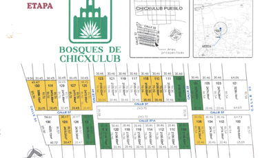 Terreno en venta, Bosques de Chicxulub (Pueblo)