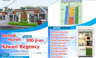 rumah minimalis tipe 50 dekat jalan pattimura mertoyudan