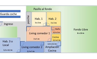 VENTA LOTE CON CASA 5 AMBIENTES EN ISIDRO CASANOVA