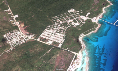 Venta  Lote de terreno en Fracc. Mahahual, Quintana Roo
