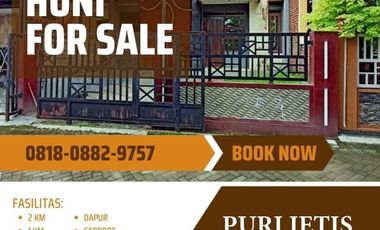 Promo Hemat Akhir Bulan!! Punya Rumah Siap Huni Di Perumahan Elite Puri Jetis Indah, Klaten Selatan, Klaten.