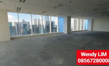 EXCLUSIVE OFFICE SPACE at CENTENNIAL TOWER HIGH ZONE 460sqm (DISEWA)