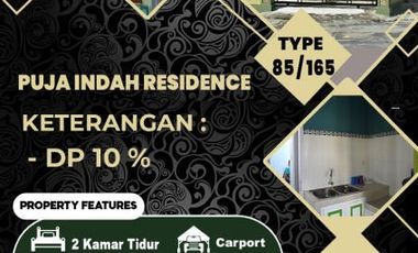 RUMAH DIJUAL DENGAN 2 KAMAR TIDUR DI MARPOYAN DAMAI-PKANBARU