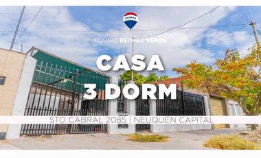 VENTA - Casa 3 dorm en Sgto. Cabral 2085, Neuquén