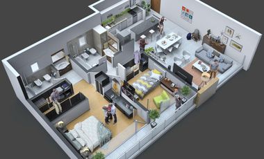 Departamento en venta en Puerto Madryn, Biedma